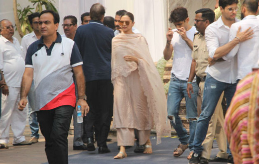 Sridevi Funeral photos